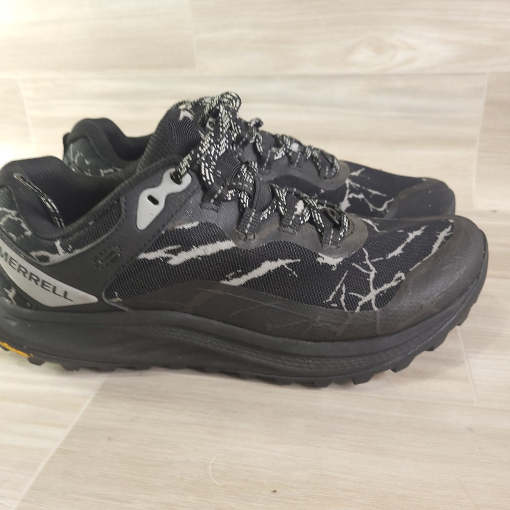 Merrell Moab Flight Sneakers Womens 9 Black Trail Running Shoes J067748